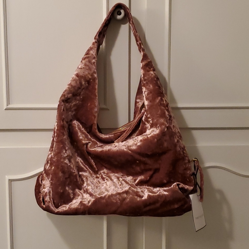 Pink Velvet Purse